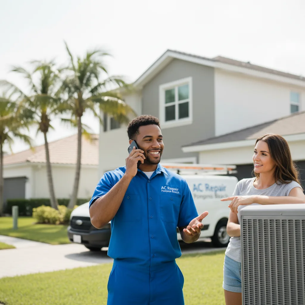 AC Repair Pompano Beach customer support in Zapata
